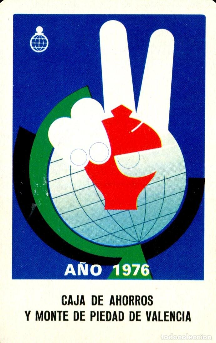 Collectionnisme Calendriers: Calendario Fournier. Caja Ahorros Monte Piedad Valencia. A&ntilde;o 1976.