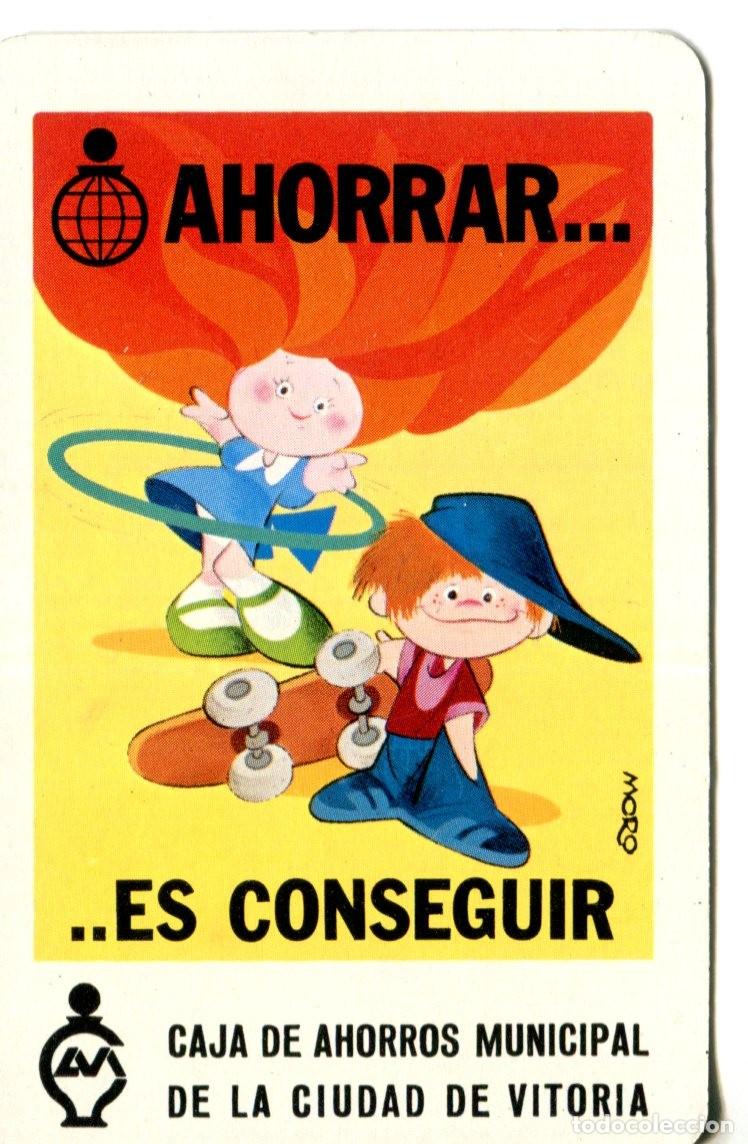 Coleccionismo calendarios: CALENDARIO FOURNIER. CAJA DE AHORROS MUNICIPAL DE LA CIUDAD DE VITORIA. 1980