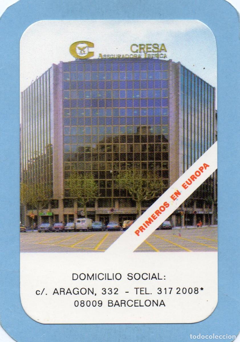 Collezionismo Calendari: Calendario de Publicidad 1988 - GRESA SEGUROS