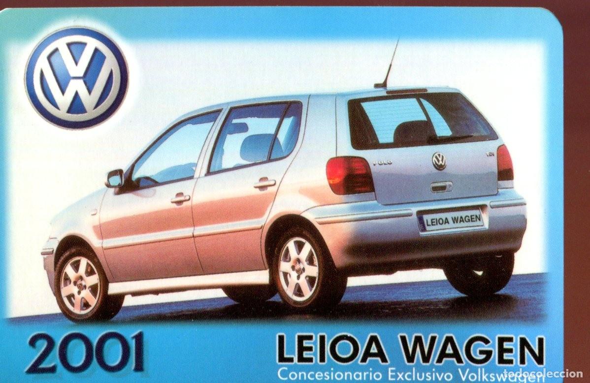 Coleccionismo calendarios: Calendario de Bolsillo LEIOA WAGEN 2001 - Coches