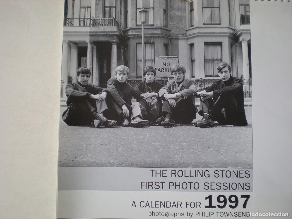 Coleccionismo Calendarios: ROLLING STONES - CALENDARIO 1997 - PRIMERA SESION DE FOTOS DEL GRUPO. COMPLETO.