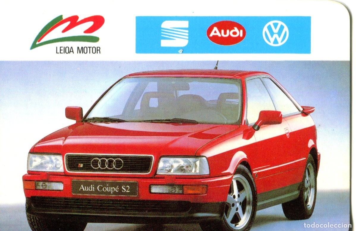 Coleccionismo calendarios: Calendario de Bolsillo LEIOA MOTOR 1992 - Coches