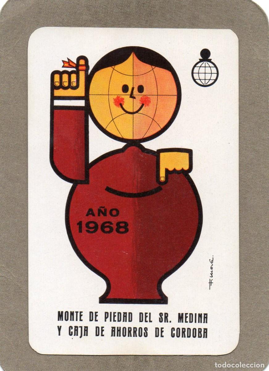 Colecionismo Calend&aacute;rios: Calendario de H. Fournier 1968 - MONTE DE PIEDAD DEL SR. MEDINA - CAJA DE AHORROS DE CORDOBA
