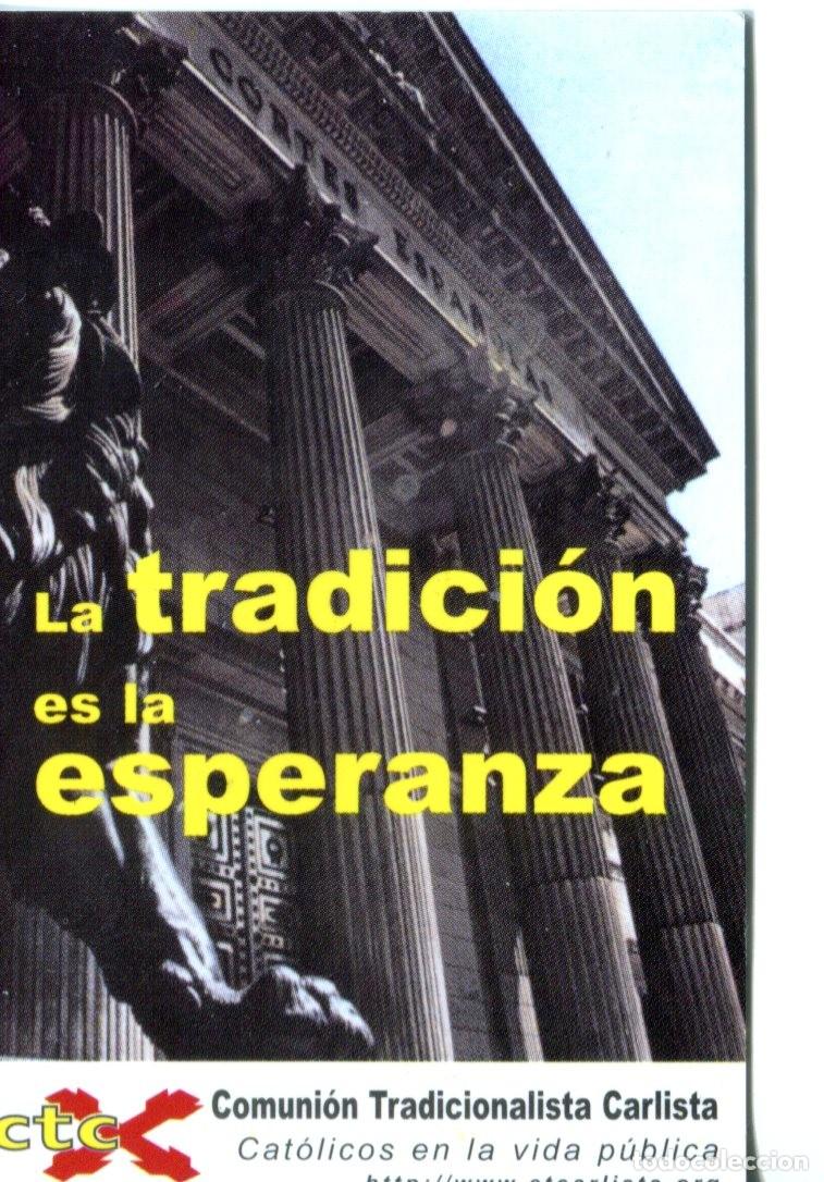 Collectionnisme Calendriers: CALENDARIO PUBLICITARIO POL&Iacute;TICO DE COMUNI&Oacute;N TRADICIONALISTA CARLISTA. CARLISTAS. A&Ntilde;O 2002