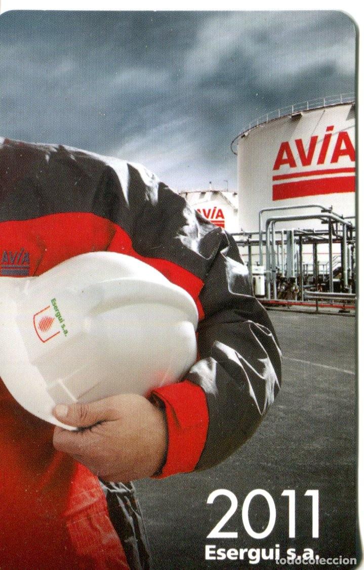 Coleccionismo calendarios: calendario de bolsillo 2011 AVIA - Foto 1
