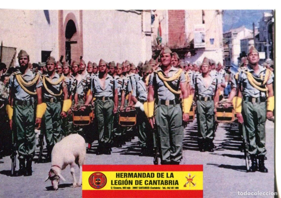 Coleccionismo calendarios: Calendario publicitario Hermandad de la Legion de Cantabria a&ntilde;o 2023 Militar
