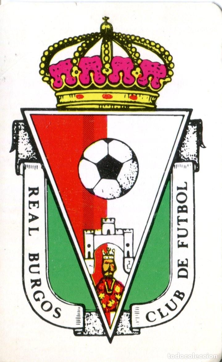 Coleccionismo calendarios: FUTBOL (REAL BURGOS C.F. NO DE SERIE) 1991. BIEN. CALENDARIO BOLSILLO
