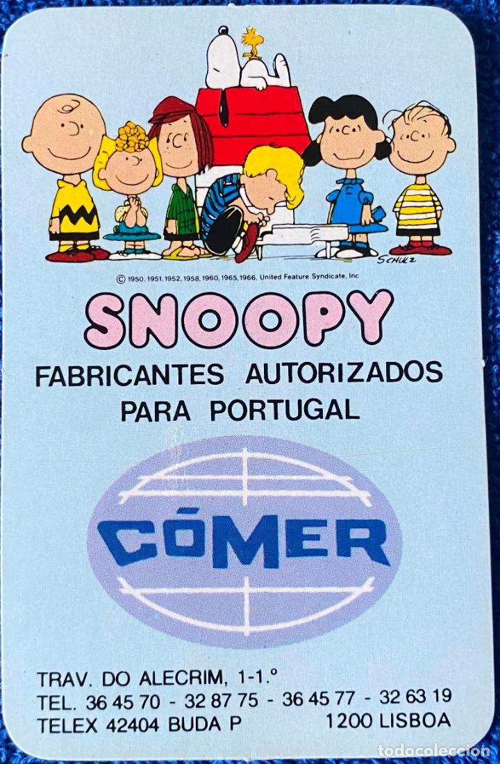 Coleccionismo calendarios: Snoopy - Comer (1984) &iexcl;Impecable! - Foto 1