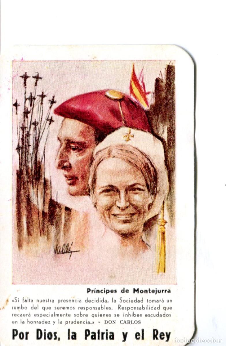 Coleccionismo calendarios: CALENDARIO NO ES FOURNIER POR DIOS LA PATRIA Y EL REY A&Ntilde;O 1969