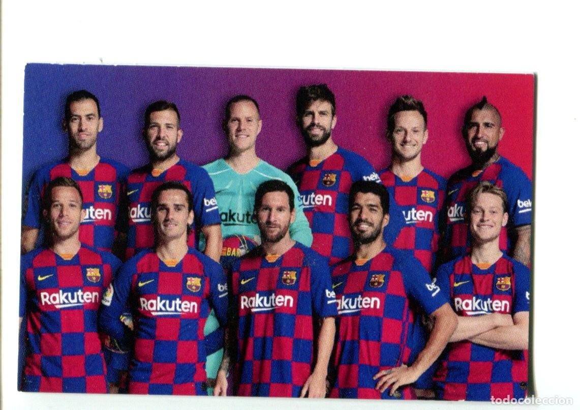 Coleccionismo calendarios: CALENDARIO PUBLICITARIO FUTBOL- FCB BARCELONA 2020- Pe&ntilde;a Barcelonista de Irun