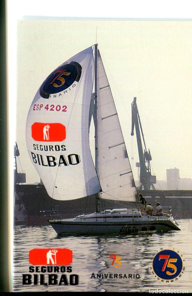 Collectionnisme Calendriers: CALENDARIO SEGUROS BILBAO, A&Ntilde;O 1993, BARCO, MIEMBRO DEL GRUPO FORTIS