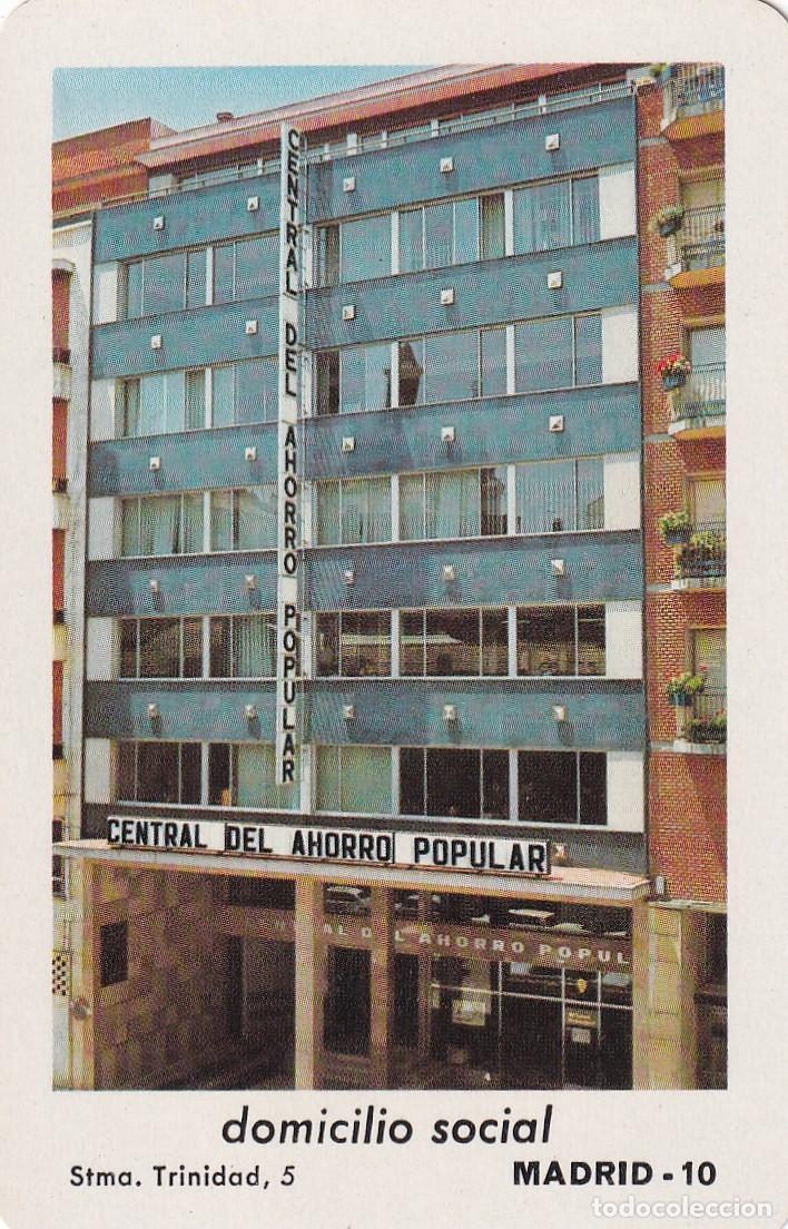 Collezionismo Calendari: ANTIGUO CALENDARIO CENTRAL DEL AHORRO DOMICILIO SOCIAL MADRIS FOURNIER 1971