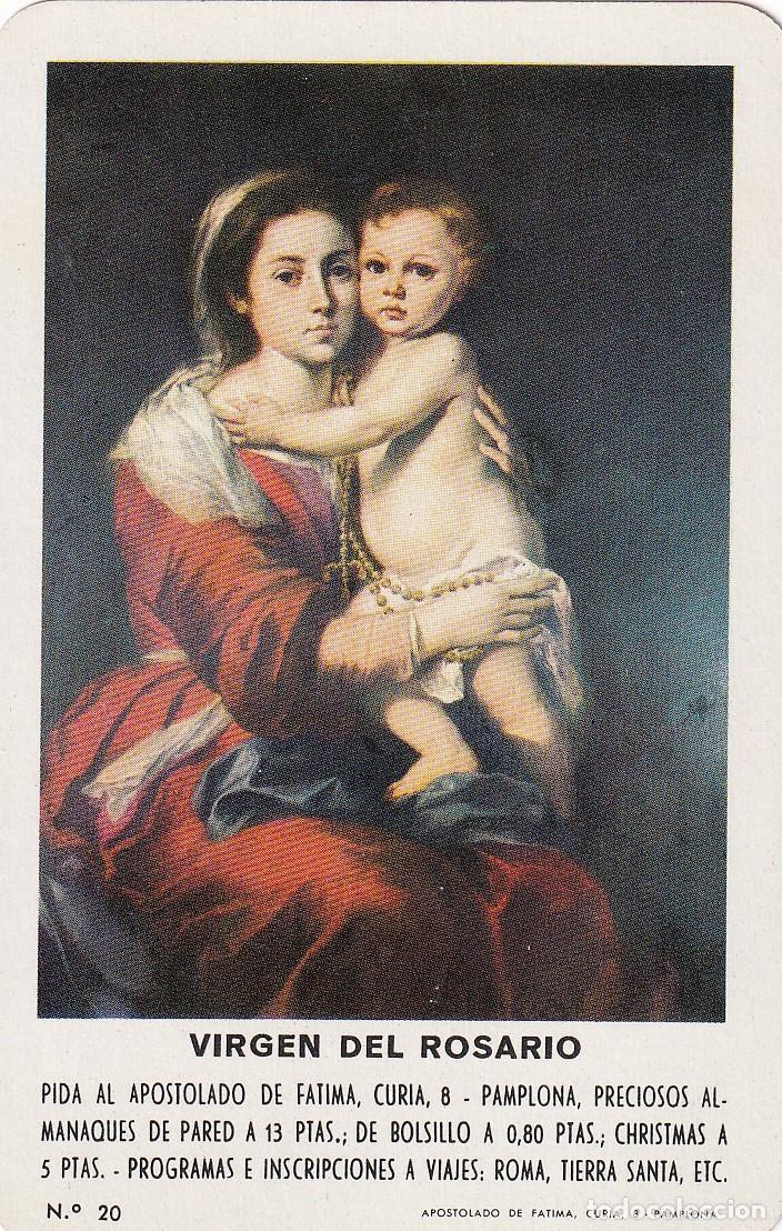 Collezionismo Calendari: CALENDARIO 1970 - VIRGEN DEL ROSARIO - H. FOURNIER