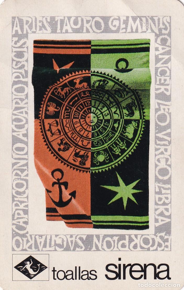 Coleccionismo Calendarios: CALENDARIO DE BOLSILLO. FOURNIER. A&Ntilde;O 1968 TOALLAS SIRENA