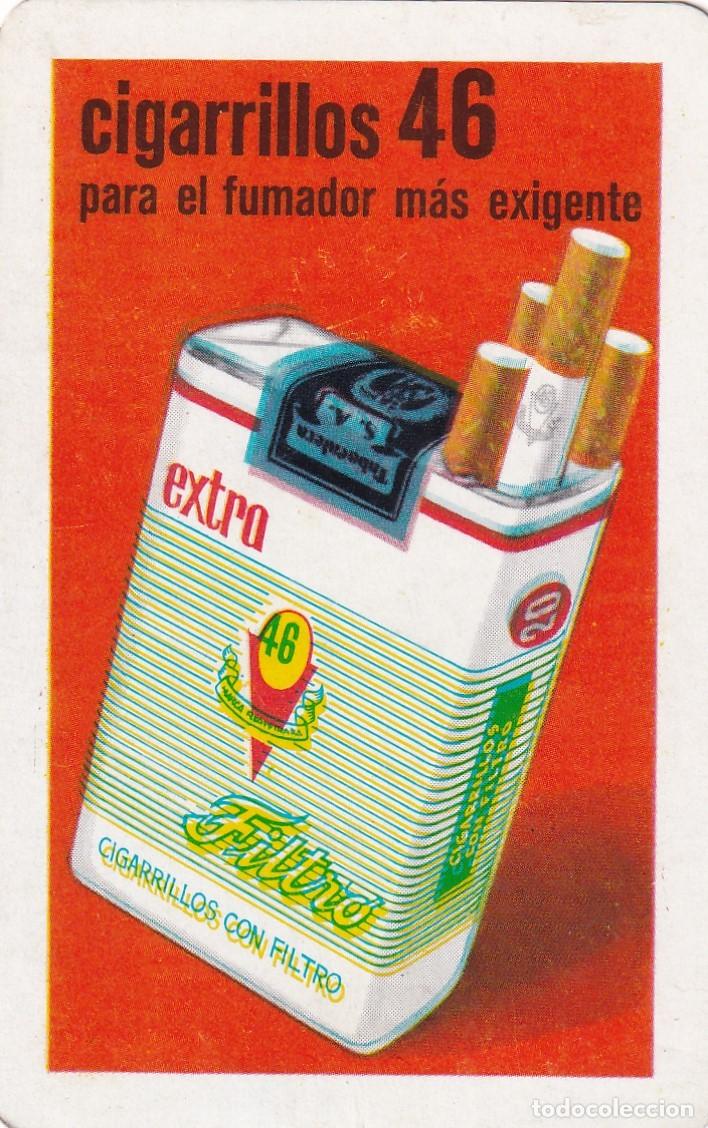 Sammeln von Kalendern: ANTIGUO CALENDARIO FOURNIER ? CIGARRILLOS 46 1969 ESCRITO EN EL REVERSO.