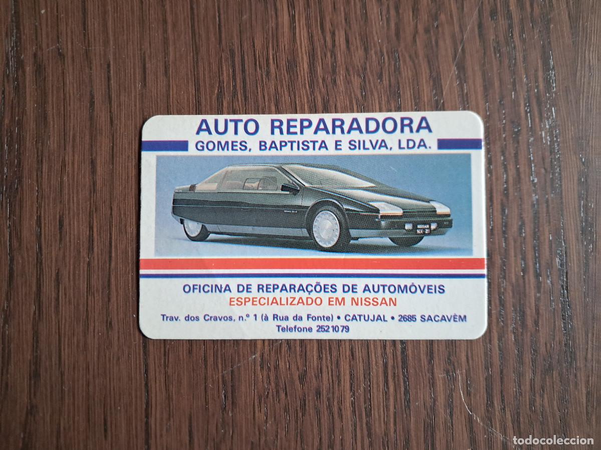 Coleccionismo Calendarios: calendario de publicidad de Portugal, Auto reparadora Gomes, Baptista e Silva, NIssan, a&ntilde;o 1989