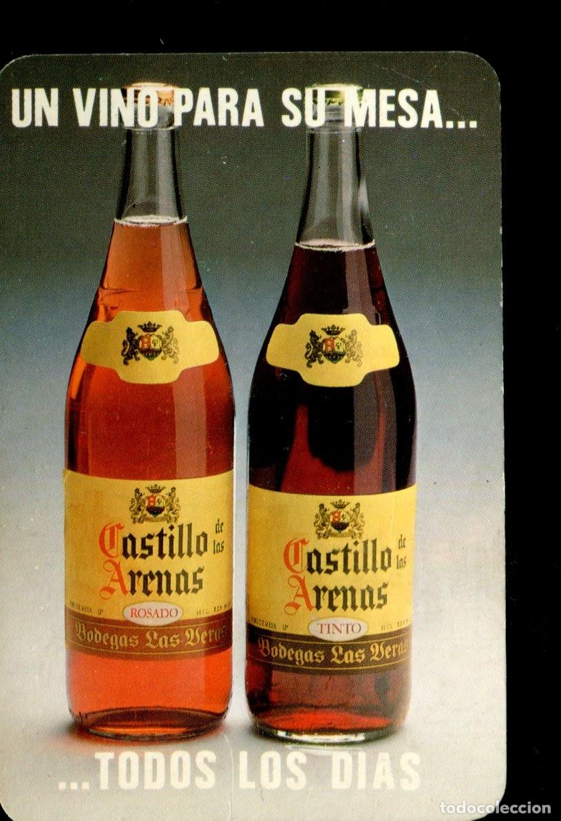 Coleccionismo calendarios: CALENDARIO BEBIDAS. BODEGAS UNIDAS AGE. VINO CASTILLO DE LAS ARENAS. A&Ntilde;O 1986.