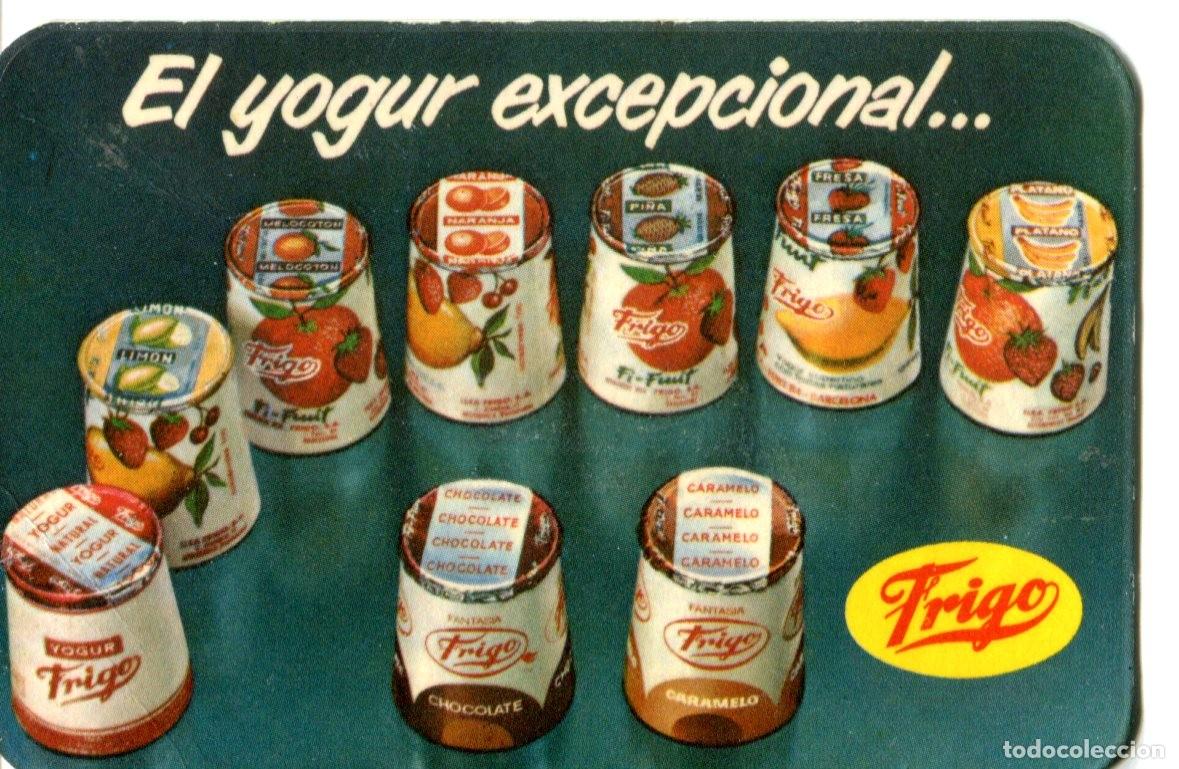 Coleccionismo calendarios: CALENDARIO PUBLICITARIO YOGUR Y HELADOS FRIGO A&Ntilde;O 1972 VER FOTOS