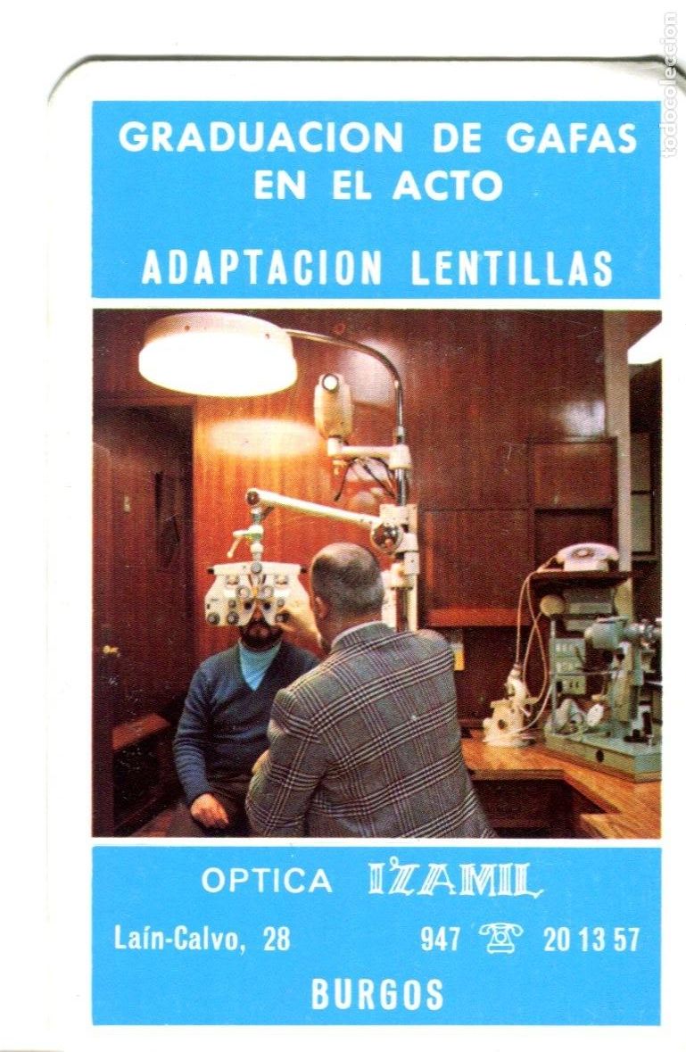 Coleccionismo calendarios: Calendario de bolsillo - &Oacute;ptica Izamil - Lat&iacute;n Calvo, 28 - Burgos - 1981