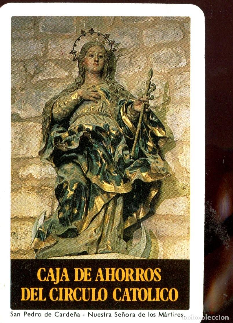 Coleccionismo calendarios: Calendario Fournier. Caja de ahorros del Circulo Cat&oacute;lico 1986 CAJAS Y BANCOS