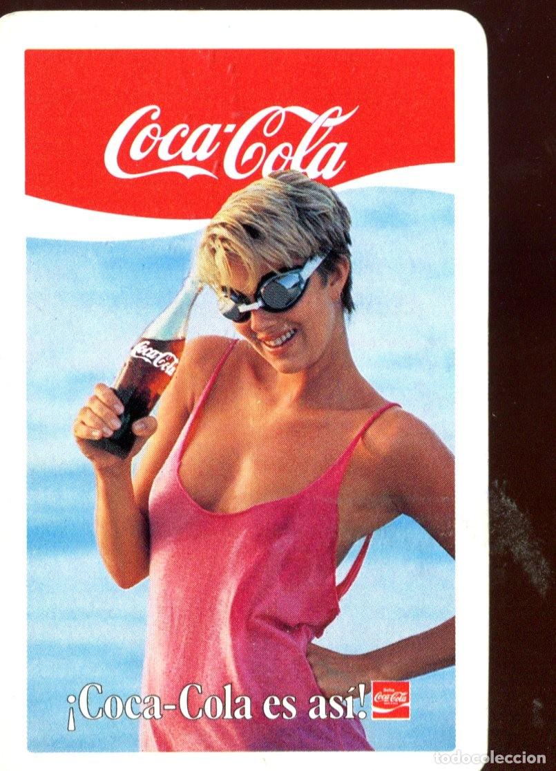 Coleccionismo calendarios: Calendario H Fournier Coca Cola 1986. Chica. Bebidas