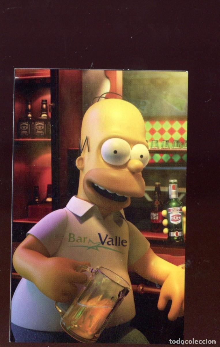 Coleccionismo calendarios: CALENDARIO PUBLICITARIO - 2010 - BAR VALLE - EIBAR (HOMMER SIMPSON)