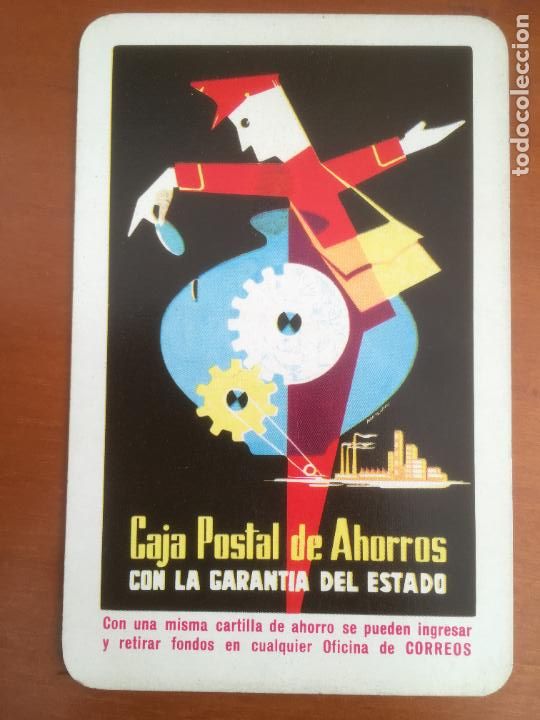 Collectables Calendars: fournier caja postal de ahorros 1964 calendario original