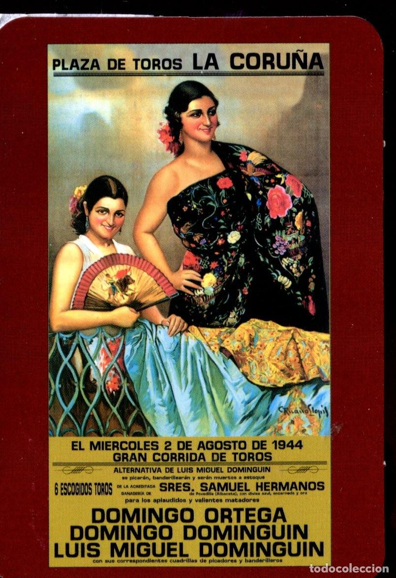 Colecionismo Calend&aacute;rios: CALENDARIO CARTEL PLAZA DE TOROS LA CORU&Ntilde;A, A&Ntilde;O 2008, TAUROMAQUIA