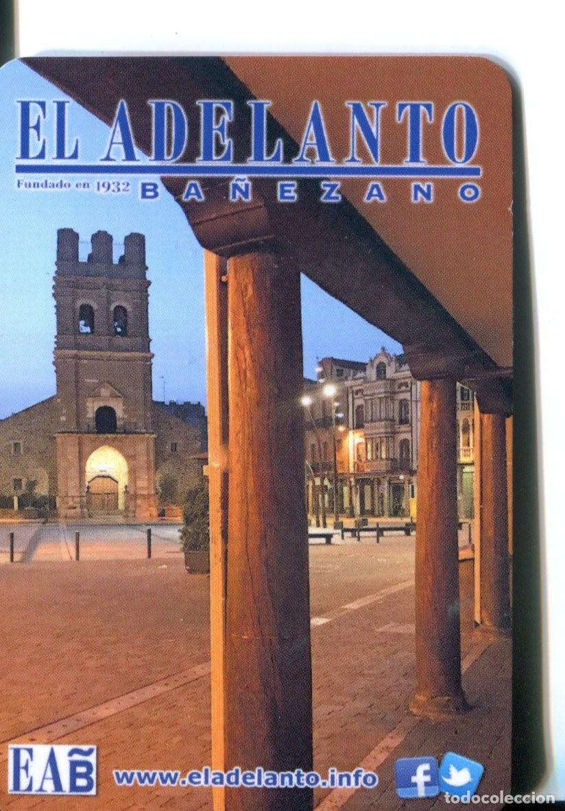 Coleccionismo calendarios: Calendario de bolsillo - EL ADELANTO BA&Ntilde;EZANO - PERI&Oacute;DICO DIARIO - A&Ntilde;O 2019