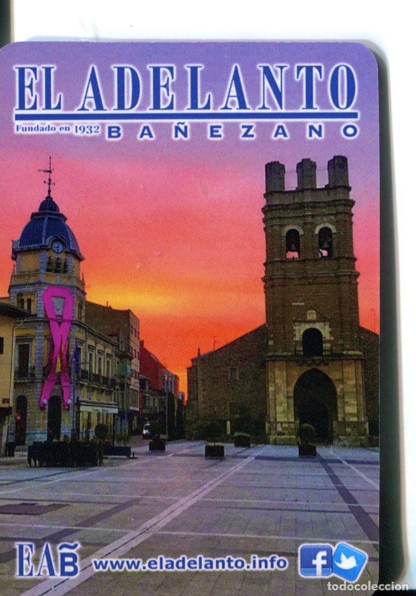 Coleccionismo calendarios: Calendario de bolsillo - EL ADELANTO BA&Ntilde;EZANO - PERI&Oacute;DICO DIARIO - A&Ntilde;O 2021