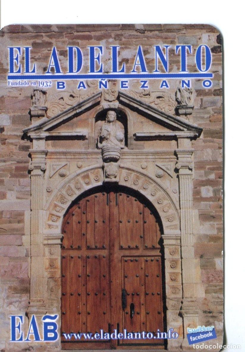 Coleccionismo calendarios: Calendario de bolsillo - EL ADELANTO BA&Ntilde;EZANO - PERI&Oacute;DICO DIARIO - A&Ntilde;O 2016