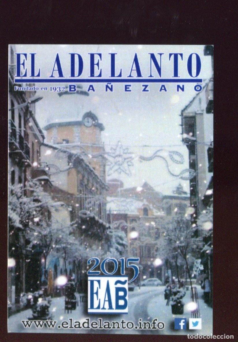 Coleccionismo calendarios: Calendario bolsillo - EL ADELANTO BA&Ntilde;EZANO - PERI&Oacute;DICO DIARIO - A&Ntilde;O 2015