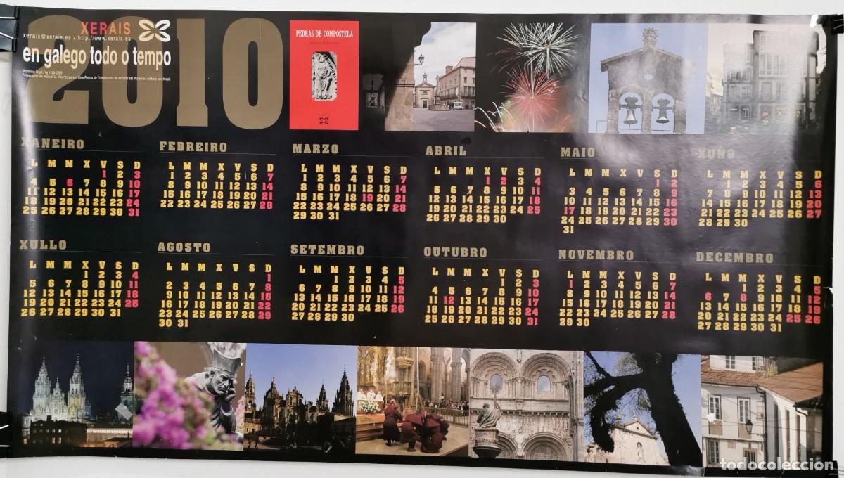 Colecionismo Calend&aacute;rios: POSTER CALENDARIO A&Ntilde;O ANO 2010 EDITORIAL XERAIS
