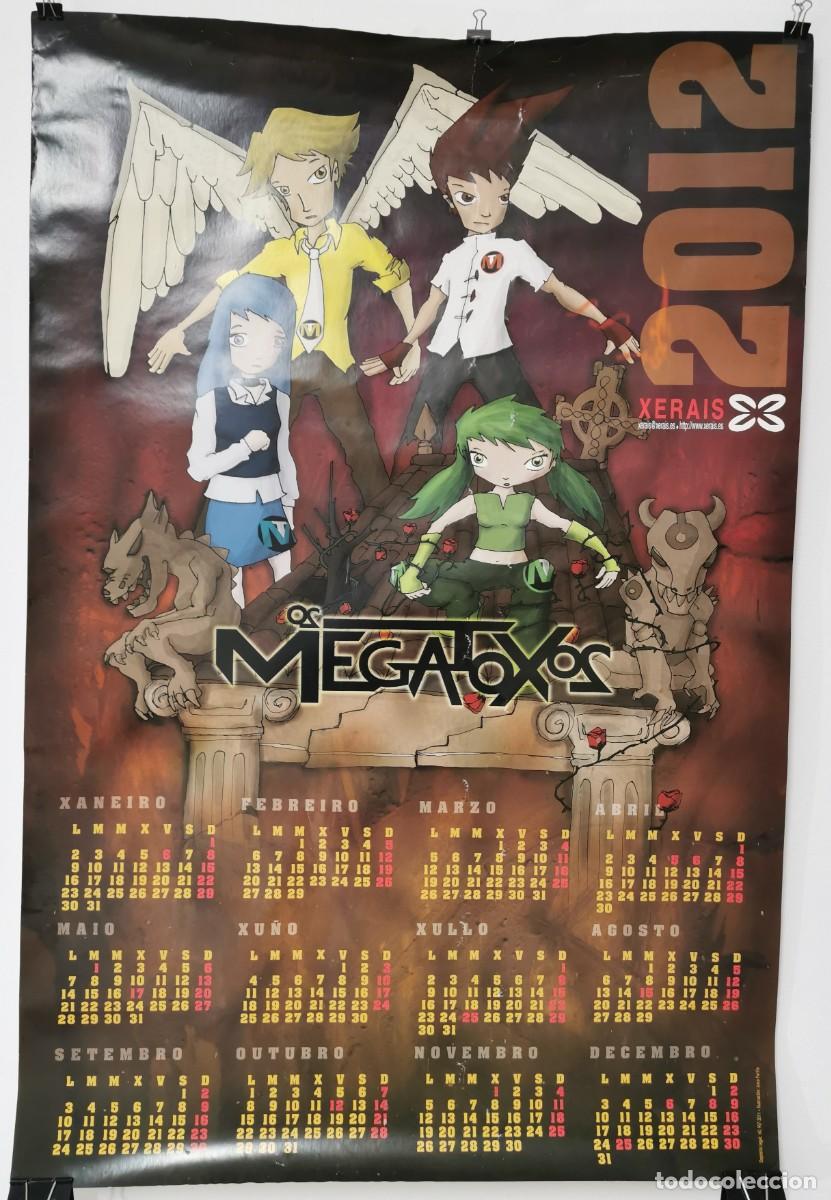 Colecionismo Calend&aacute;rios: POSTER CALENDARIO A&Ntilde;O ANO 2012 EDITORIAL XERAIS