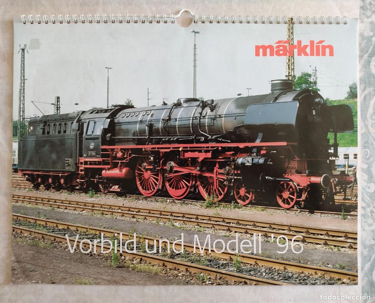 Colecionismo Calend&aacute;rios: CALENDARIO MARCA MARKLIN DE FERROCARRILES EN ALEM&Aacute;N