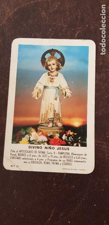 Coleccionismo calendarios: 1963 DIVINO NI&Ntilde;O JESUS