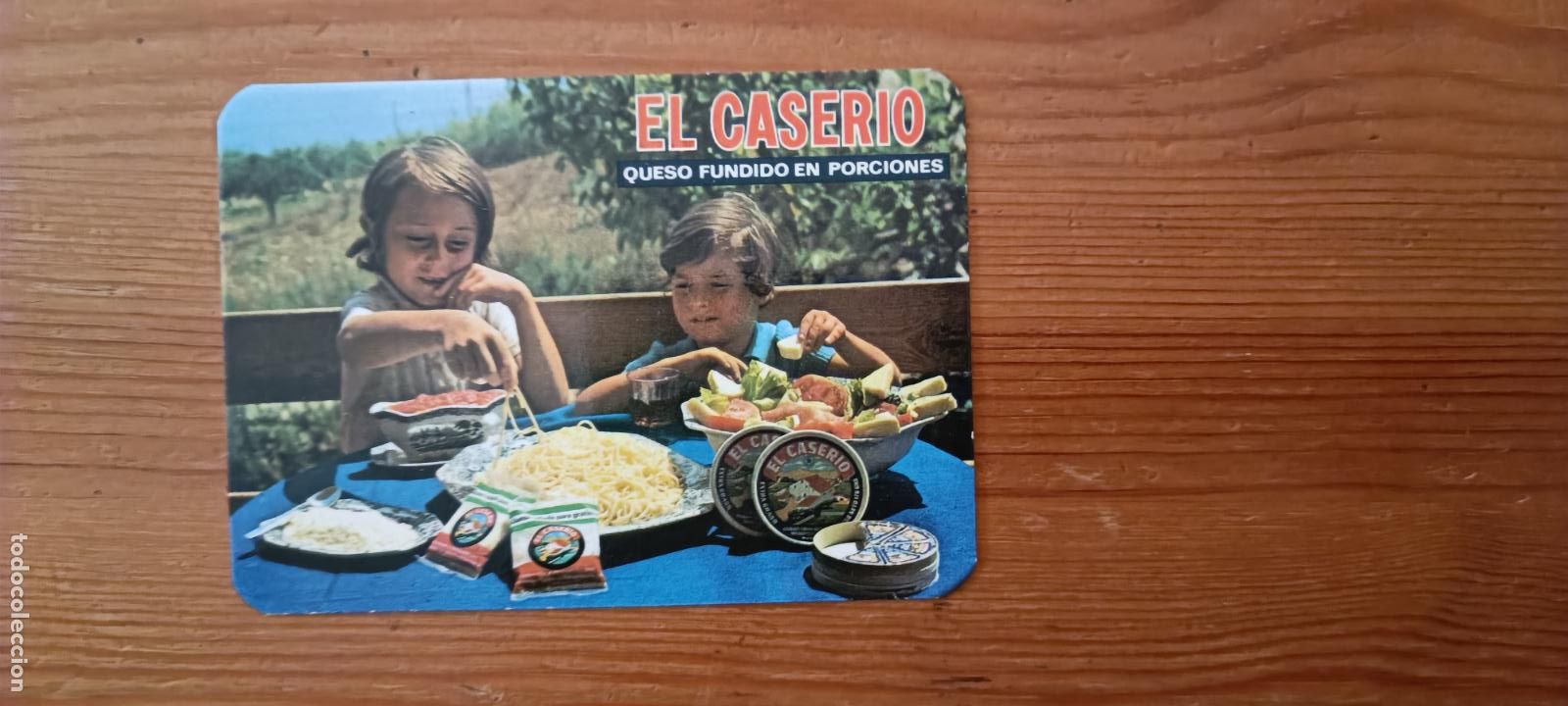 Coleccionismo Calendarios: CALENDARIO PUBLICITARIO. QUESO EL CASERIO. A&Ntilde;O 1973