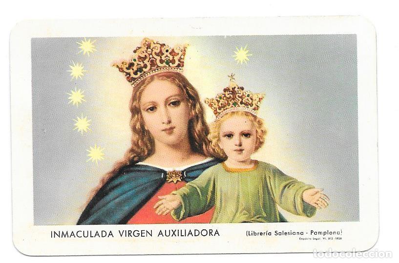 Coleccionismo Calendarios: CALENDARIO INMACULADA VIRGEN AUXILIADORA 1959.