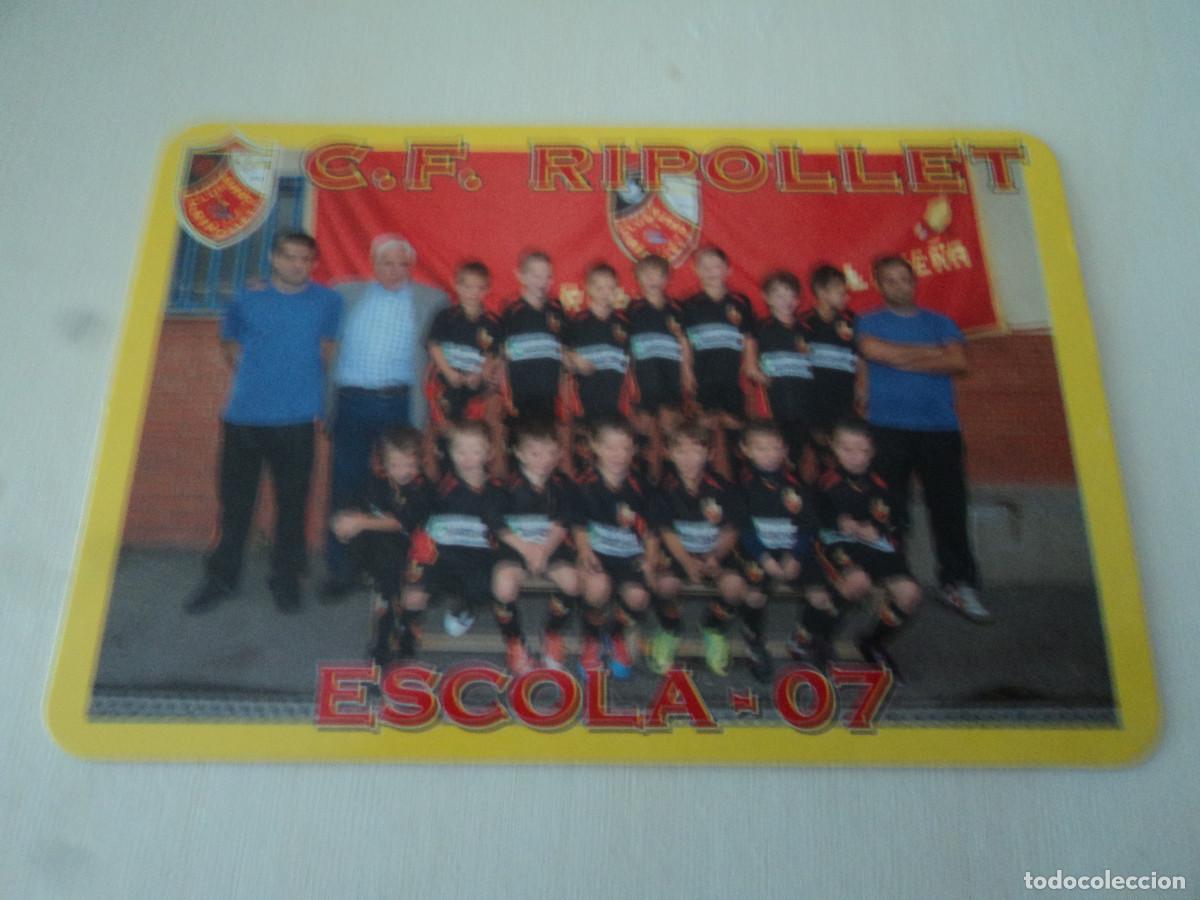 Coleccionismo calendarios: calendario rifa, C.F. Ripollet, escola 07, 2013