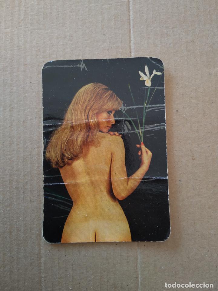 Collezionismo Calendari: CALENDARIO BOLSILLO MUJER DESNUDA CHURRERIA BAR ZAMORANO A&Ntilde;O 1976