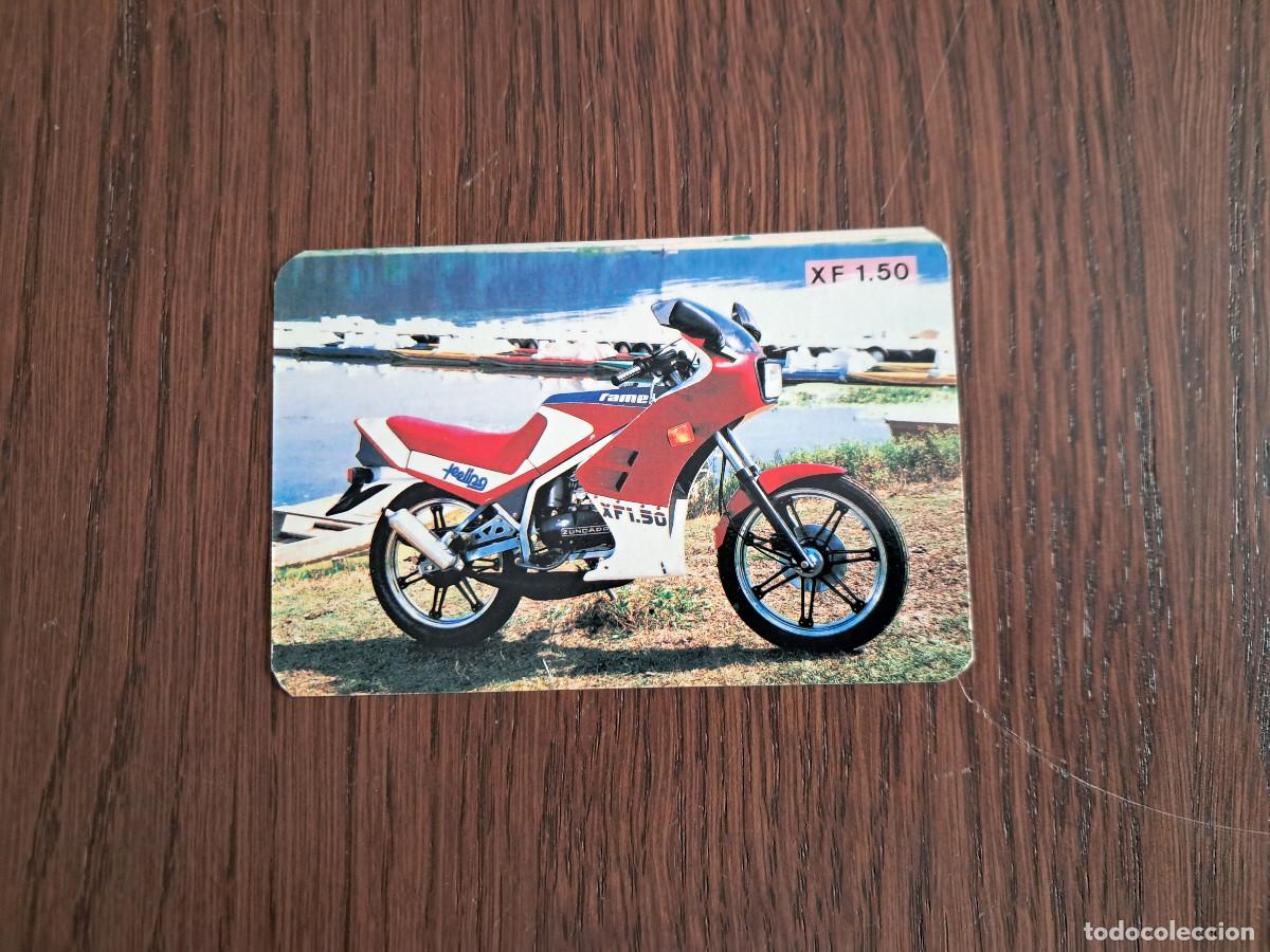 Coleccionismo calendarios: calendario de publicidad de Portugal, moto famel feeling XF1.50, a&ntilde;o 1990