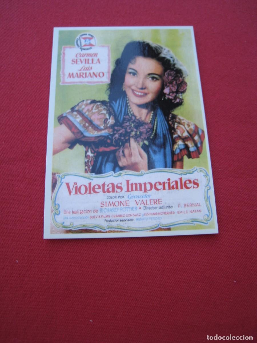 Coleccionismo Calendarios: CALENDARIO DE BOLSILLO - CINE - VIOLETAS IMPERIALES - CARMEN SEVILLA - A&Ntilde;O 2006.