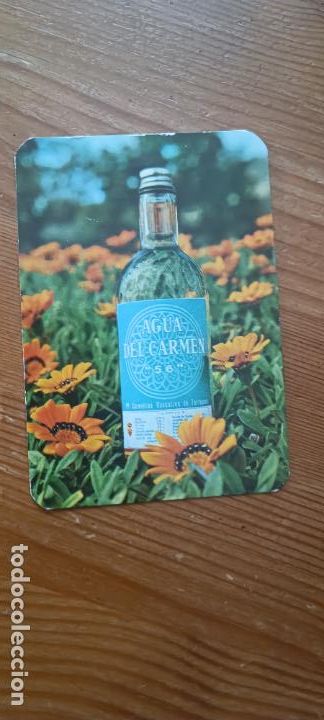 Collectables Calendars: CALENDARIO DE PUBLICIDAD - 1971 - AGUA DEL CARMEN