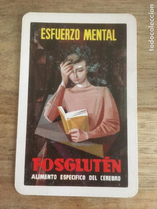 Coleccionismo Calendarios: fosgluten 1960 fournier calendario original perfecto estado