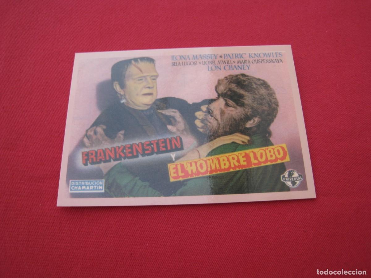 Coleccionismo calendarios: CALENDARIO DE BOLSILLO - CINE - FRANKENSTEIN Y EL HOMBRE LOBO - A&Ntilde;O 2010.