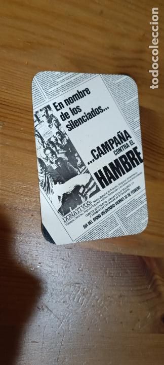 Collectables Calendars: CALENDARIO DE BOLSILLO 1978 CAMPA&Ntilde;A CONTRA EL HAMBRE