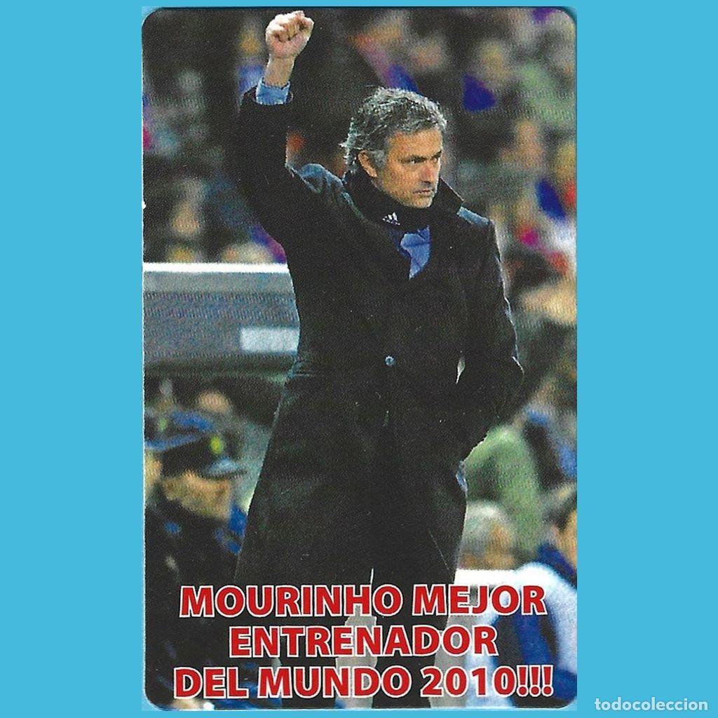 Coleccionismo Calendarios: CALENDARIO DE BOLSILLO MOURINHO 2011