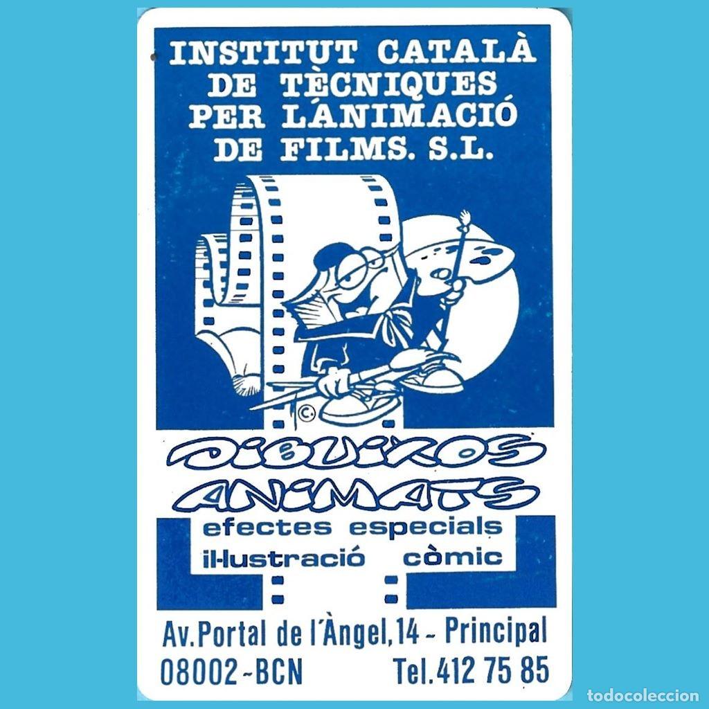 Coleccionismo Calendarios: CALENDARIO DE BOLSILLO INST. CATAL&Agrave; DE T&Egrave;CNIQUES PER L'ANIMACI&Oacute; DE FILMS 1995