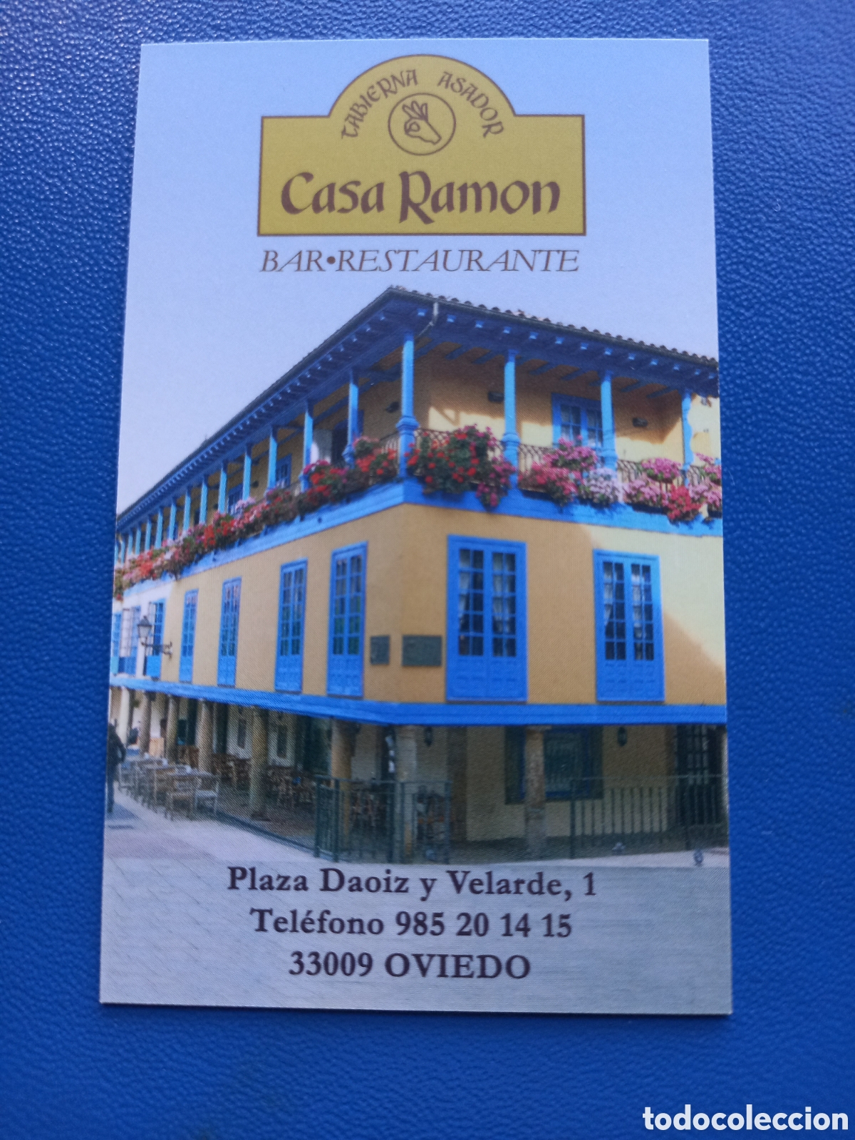 Coleccionismo Calendarios: CALENDARIO DE BOLSILLO A&Ntilde;O 2017. PUBLICIDAD RESTAURANTE CASA RAM&Oacute;N (OVIEDO)