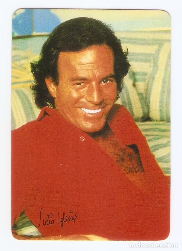 Coleccionismo Calendarios: CALENDARIO DE BOLSILLO A&Ntilde;O 1985 M&Uacute;SICA - CANTANTE - JULIO IGLESIAS - VER FOTO REVERSO